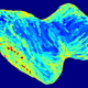 El lado oscuro del cometa. (Imagen ESA/Rosetta/NASA/JPL).